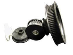 Made in USA - Timing Belt Pulleys Number of Teeth: 48 Inside Diameter (Inch): 5/16 - Apex Tool & Supply