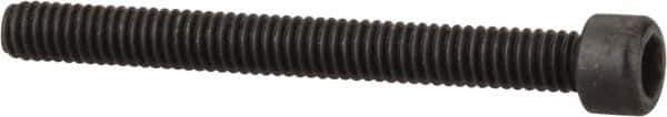 Value Collection - #1-72 UNF Hex Socket Drive, Socket Cap Screw - Alloy Steel, Black Oxide Finish, Fully Threaded, 3/4" Length Under Head - Apex Tool & Supply