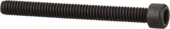 Value Collection - #1-72 UNF Hex Socket Drive, Socket Cap Screw - Alloy Steel, Black Oxide Finish, Fully Threaded, 3/4" Length Under Head - Apex Tool & Supply