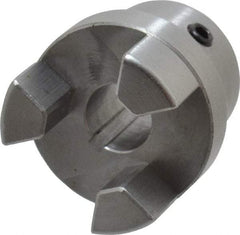 Boston Gear - 7/16" Max Bore Diam, FC12 Coupling Size, Flexible Half Coupling - 1-1/4" OD, 2.32" OAL, Steel - Apex Tool & Supply