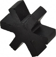Boston Gear - 7/8" Max Bore Diam, FC15 Coupling Size, Flexible 3-Jaw Insert Coupling - 1-1/2" OD, Rubber, Order 2 Hubs & 1 Insert for Complete Coupling - Apex Tool & Supply