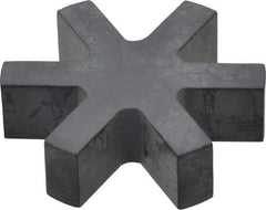 Boston Gear - 1-1/8" Max Bore Diam, FC20 Coupling Size, Flexible 3-Jaw Insert Coupling - 2" OD, Rubber, Order 2 Hubs & 1 Insert for Complete Coupling - Apex Tool & Supply