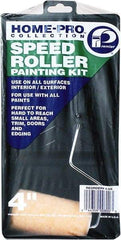 Premier Paint Roller - 3/8" Nap, Wall Paint Roller Set - 10" Wide, Steel Frame, Includes Paint Tray, Roller Cover & Frame - Apex Tool & Supply