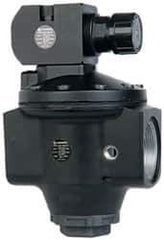 Norgren - 2 NPT Port, 2,000 CFM, Aluminum Hi-Flow Pilot Operated Regulator - 5 to 125 psi Range, 450 Max psi Supply Pressure, 1/4" Gauge Port Thread, 5.98" Wide x 9.71" High - Apex Tool & Supply