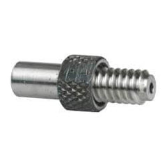 TE-CO - 1/4-20 UNC, 3/8 Inch Thread, 3/8 Inch Shaft Length, Tapped Hole Location Gage - Steel, 3/8 Inch Head Diameter, 1 Inch Overall Length - Apex Tool & Supply