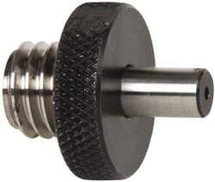 TE-CO - 1/2-13 UNC, 3/8 Inch Thread, 3/8 Inch Shaft Length, Tapped Hole Location Gage - Steel, 7/8 Inch Head Diameter, 1 Inch Overall Length - Apex Tool & Supply