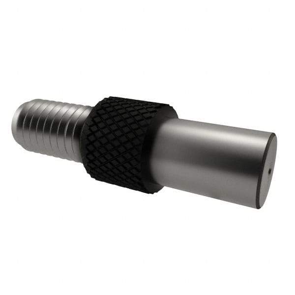 TE-CO - 1/4-28 UNF, 3/8 Inch Thread, 3/8 Inch Shaft Length, Tapped Hole Location Gage - Steel, 3/8 Inch Head Diameter, 1 Inch Overall Length - Apex Tool & Supply