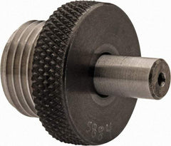 TE-CO - 5/8-18 UNF, 3/8 Inch Thread, 3/8 Inch Shaft Length, Tapped Hole Location Gage - Steel, 7/8 Inch Head Diameter, 1 Inch Overall Length - Apex Tool & Supply