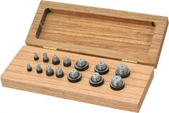 TE-CO - Tapped Hole Location Gage Sets Thread Size Range: #10-32 to 5/8-18 Number of Pieces: 7 - Apex Tool & Supply