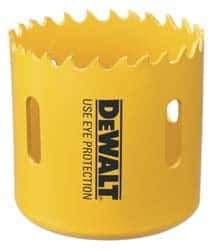DeWALT - 2-7/8" Diam, 1-7/8" Cutting Depth, Hole Saw - Bi-Metal Saw, Toothed Edge - Apex Tool & Supply