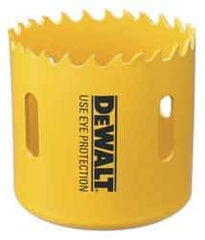 DeWALT - 1" Diam, 1-1/2" Cutting Depth, Hole Saw - Bi-Metal Saw, Toothed Edge - Apex Tool & Supply