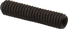 Value Collection - #4-48 UNF, 1/2" OAL, Cup Point Set Screw - Alloy Steel, 0.05" Key - Apex Tool & Supply
