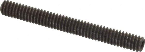 Value Collection - 1/4-20 UNC, 2-1/4" OAL, Cup Point Set Screw - Alloy Steel, 1/8" Key - Apex Tool & Supply
