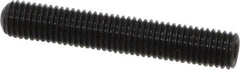 Value Collection - 1/4-28 UNF, 1-1/2" OAL, Cup Point Set Screw - Alloy Steel, 1/8" Key - Apex Tool & Supply