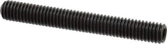 Value Collection - 3/8-16 UNC, 3" OAL, Cup Point Set Screw - Alloy Steel, 3/16" Key - Apex Tool & Supply
