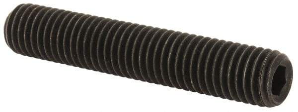 Value Collection - 5/8-11 UNC, 3-1/2" OAL, Cup Point Set Screw - Alloy Steel, 5/16" Key - Apex Tool & Supply