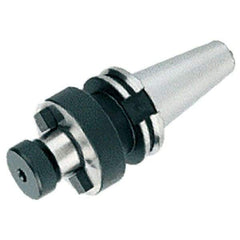 Iscar - CAT50 Taper Shank 2" Pilot Diam Shell Mill Holder - 0.938" Flange to Nose End Projection, Through-Spindle Coolant - Exact Industrial Supply