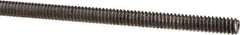 Made in USA - #4-40 UNC (Coarse), 3' Long, Low Carbon Steel Threaded Rod - Oil Finish Finish, Right Hand Thread - Apex Tool & Supply