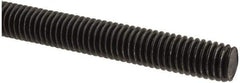 Value Collection - 7/16-14 UNC (Coarse), 6' Long, Alloy Steel Threaded Rod - Plain Finish, Right Hand Thread - Apex Tool & Supply