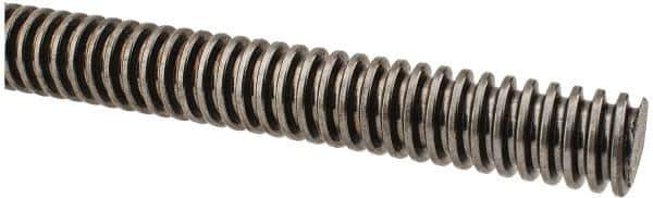 Keystone Threaded Products - 3/4-6 Acme, 3' Long, Alloy Steel General Purpose Acme Threaded Rod - Oil Finish Finish, Right Hand Thread, 2G Fit - Apex Tool & Supply