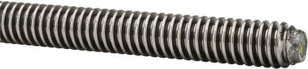 Keystone Threaded Products - 1/2-10 Acme, 6' Long, Alloy Steel General Purpose Acme Threaded Rod - Oil Finish Finish, Right Hand Thread, 2G Fit - Apex Tool & Supply