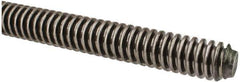 Keystone Threaded Products - 3/4-6 Acme, 6' Long, Alloy Steel General Purpose Acme Threaded Rod - Oil Finish Finish, Right Hand Thread, 2G Fit - Apex Tool & Supply