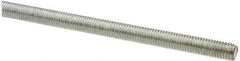 Value Collection - M5x0.8 UNC (Coarse), 1m Long, Steel Metric Threaded Rod - Zinc-Plated Finish, Right Hand Thread - Apex Tool & Supply