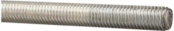 Value Collection - M12x1.75 UNC (Coarse), 1m Long, Steel Metric Threaded Rod - Zinc-Plated Finish, Right Hand Thread - Apex Tool & Supply