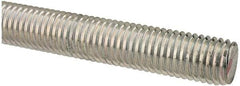 Value Collection - M14x2 UNC (Coarse), 1m Long, Steel Metric Threaded Rod - Zinc-Plated Finish, Right Hand Thread - Apex Tool & Supply