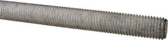 Value Collection - M16x2 UNC (Coarse), 1m Long, Steel Metric Threaded Rod - Zinc-Plated Finish, Right Hand Thread - Apex Tool & Supply