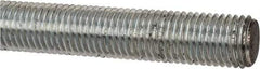 Value Collection - M20x2.5 UNC (Coarse), 1m Long, Steel Metric Threaded Rod - Zinc-Plated Finish, Right Hand Thread - Apex Tool & Supply