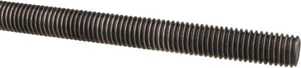 Value Collection - M10x1.5 UNC (Coarse), 1m Long, Steel Metric Threaded Rod - Oil Finish Finish, Right Hand Thread - Apex Tool & Supply