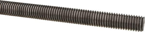 Value Collection - M12x1.75 UNC (Coarse), 1m Long, Steel Metric Threaded Rod - Oil Finish Finish, Right Hand Thread - Apex Tool & Supply
