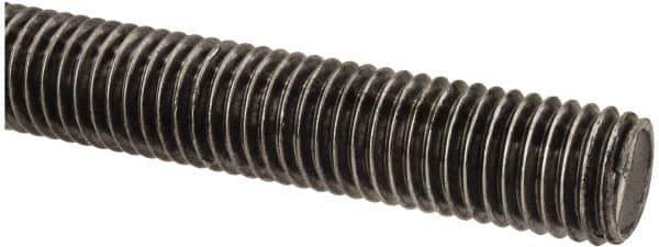 Value Collection - M14x2 UNC (Coarse), 1m Long, Steel Metric Threaded Rod - Oil Finish Finish, Right Hand Thread - Apex Tool & Supply