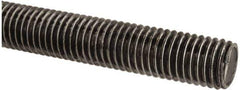 Value Collection - M14x2 UNC (Coarse), 1m Long, Steel Metric Threaded Rod - Oil Finish Finish, Right Hand Thread - Apex Tool & Supply