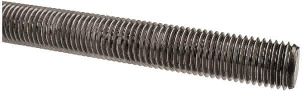 Value Collection - M20x2.5 UNC (Coarse), 1m Long, Steel Metric Threaded Rod - Oil Finish Finish, Right Hand Thread - Apex Tool & Supply