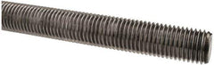 Value Collection - M20x2.5 UNC (Coarse), 1m Long, Steel Metric Threaded Rod - Oil Finish Finish, Right Hand Thread - Apex Tool & Supply