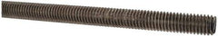 Made in USA - 7/16-14 UNC (Coarse), 3' Long, Stainless Steel Threaded Rod - Right Hand Thread - Apex Tool & Supply