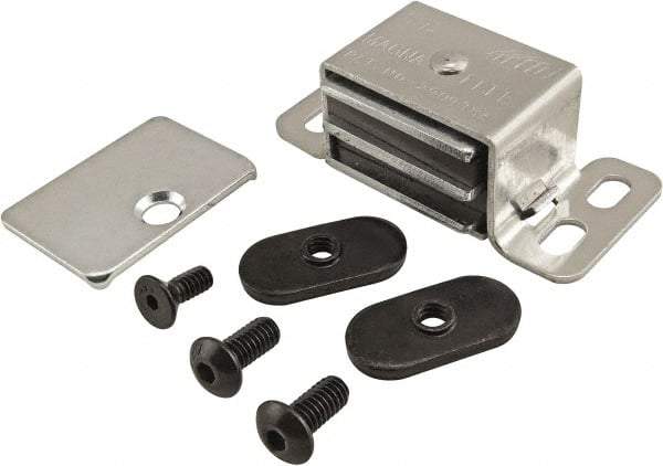 80/20 Inc. - 53" Long x 25.4" Wide x 18.3" High, Aluminum Magnetic Door Catch - No Finish, 29" Long Strike - Apex Tool & Supply