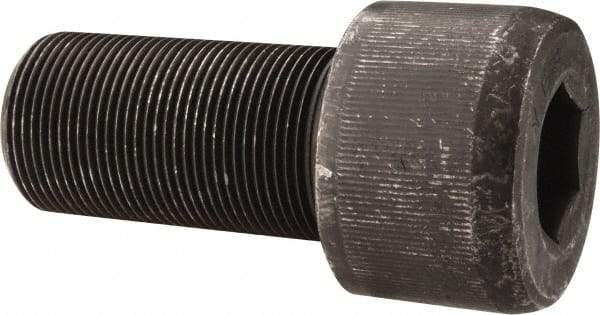 Value Collection - 1-1/2 - 12 UNF Hex Socket Drive, Socket Cap Screw - Alloy Steel, Black Oxide Finish, Fully Threaded, 3" Length Under Head - Apex Tool & Supply