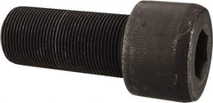 Value Collection - 1-1/2 - 12 UNF Hex Socket Drive, Socket Cap Screw - Alloy Steel, Black Oxide Finish, Fully Threaded, 3-1/2" Length Under Head - Apex Tool & Supply