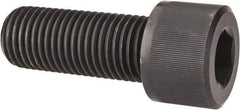 Value Collection - 1-3/4 - 5 UNC Hex Socket Drive, Socket Cap Screw - Alloy Steel, Black Oxide Finish, Fully Threaded, 4-1/2" Length Under Head - Apex Tool & Supply