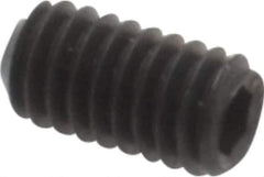 Value Collection - #3-56 UNF, 3/16" OAL, Cup Point Set Screw - Grade ASTM F912 Alloy Steel, 0.05" Key - Apex Tool & Supply