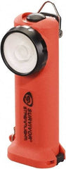 Streamlight - White LED Bulb, 175 Lumens, Industrial/Tactical Flashlight - Orange Plastic Body, 1 Sub-C NiCad Battery Included - Apex Tool & Supply
