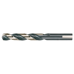 5/16 RHS / RHC HSS 135 Degree Split Point Heavy Duty Mechanics Length Drill - Black & Gold