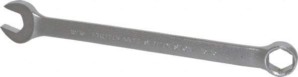 Proto - 15/16" 6 Point Combination Wrench - 15° Offset Angle, 12-7/8" OAL, Steel, Satin Finish - Apex Tool & Supply