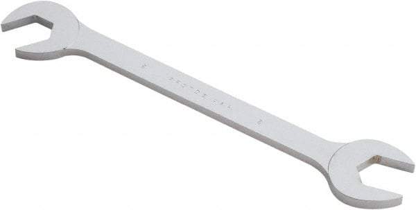 Proto - 2" Standard Open End Wrench - 21-1/4" OAL, Double End, Chrome Finish, 15° & 60° Head Angle - Apex Tool & Supply