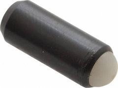 Gibraltar - 0.44" Body Length x 3/16" Body Diam, 2 Lb Init to 5 Lb Final End Force, Steel Press Fit Ball Plunger - 5/32" Ball Diam, 0.058" Max Ball Reach, +0.0010; +0.0020" Tolerance - Apex Tool & Supply