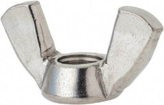 Value Collection - 5/16-18 UNC, Stainless Steel Standard Wing Nut - Grade 316, 1-1/4" Wing Span, 0.66" Wing Span - Apex Tool & Supply