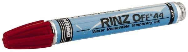 Dykem - Red Paint Marker - Broad Tip, Water Based - Apex Tool & Supply